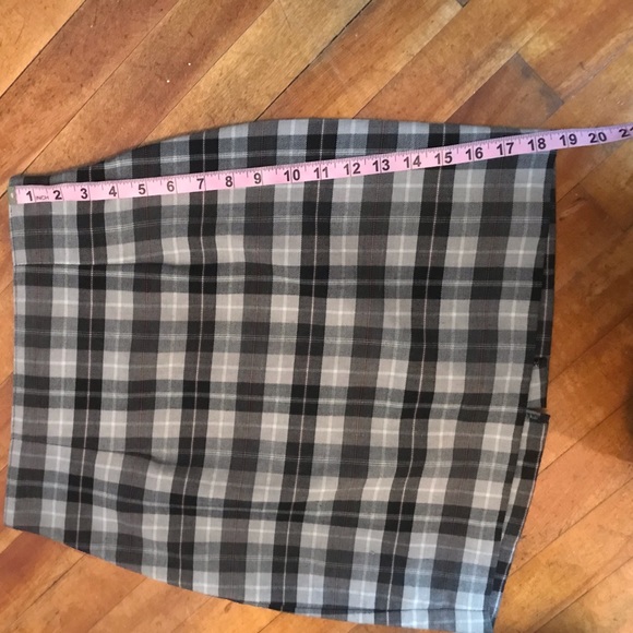 Vintage plaid high waisted skirt - Picture 6 of 6